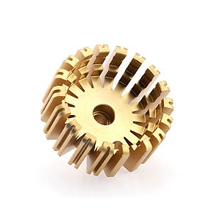 CNC machining of led car lamp heat sink parts