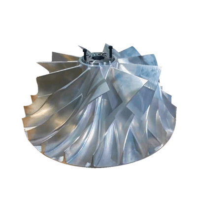Customized aerospace impeller parts